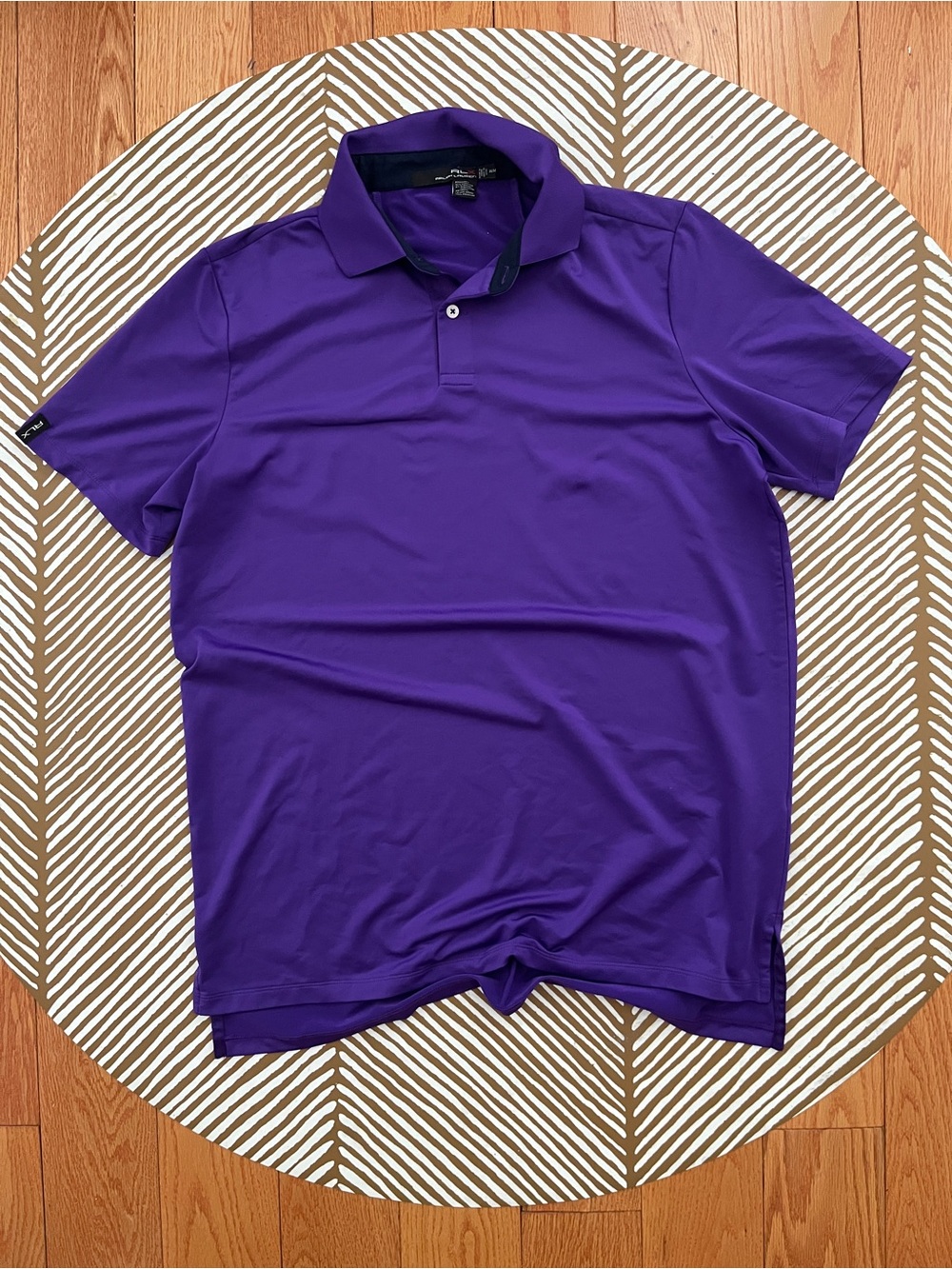 Polo Ralph Lauren RLX Purple Polo (XL)
